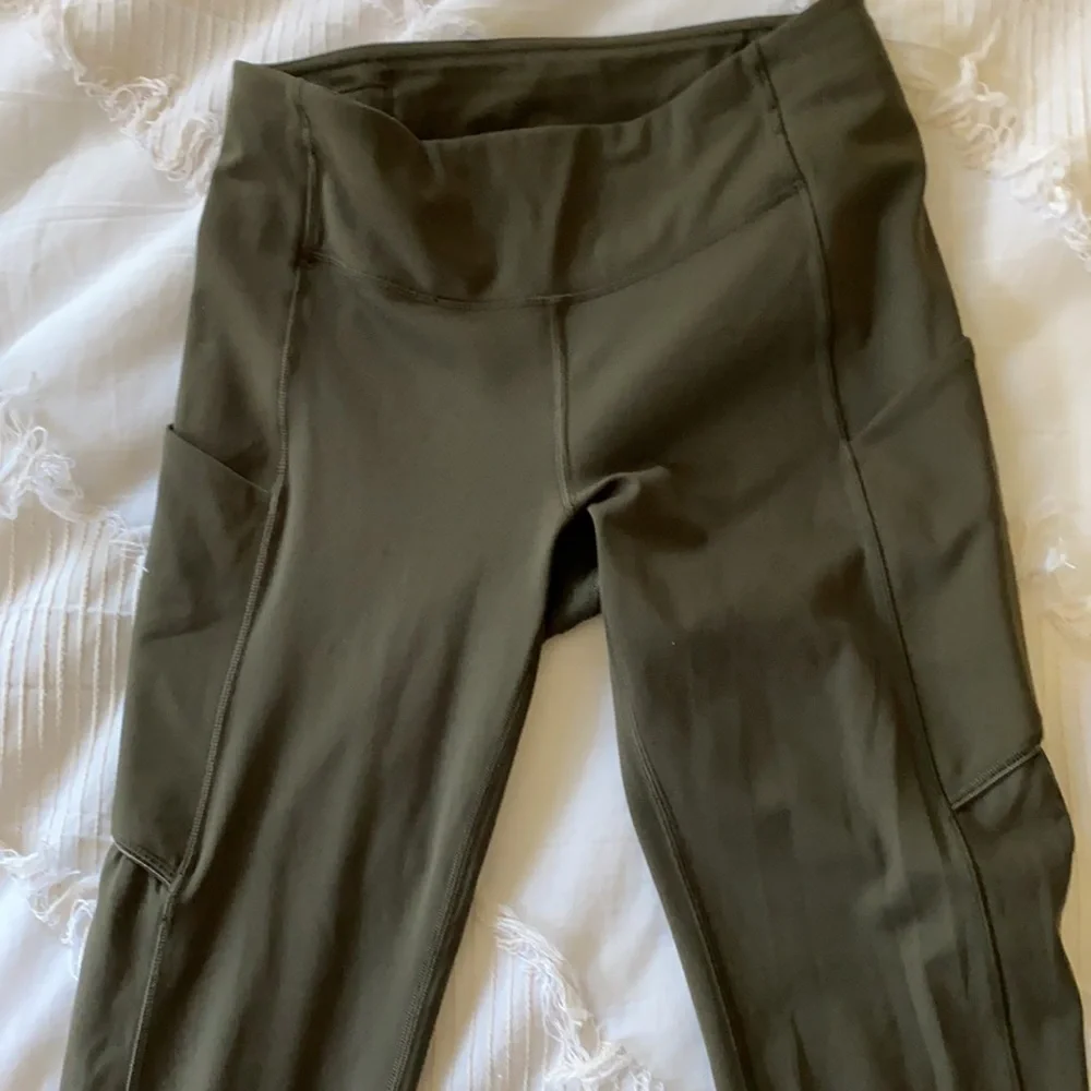 lululemon athletica High-Rise Olive Green Leggings